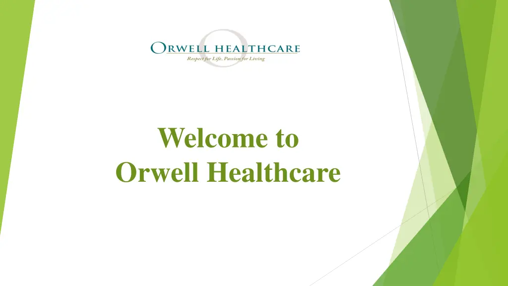 welcome to orwell healthcare