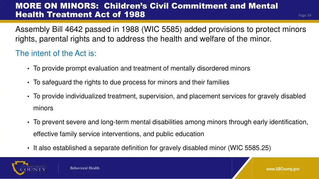 more on minors children s civil commitment