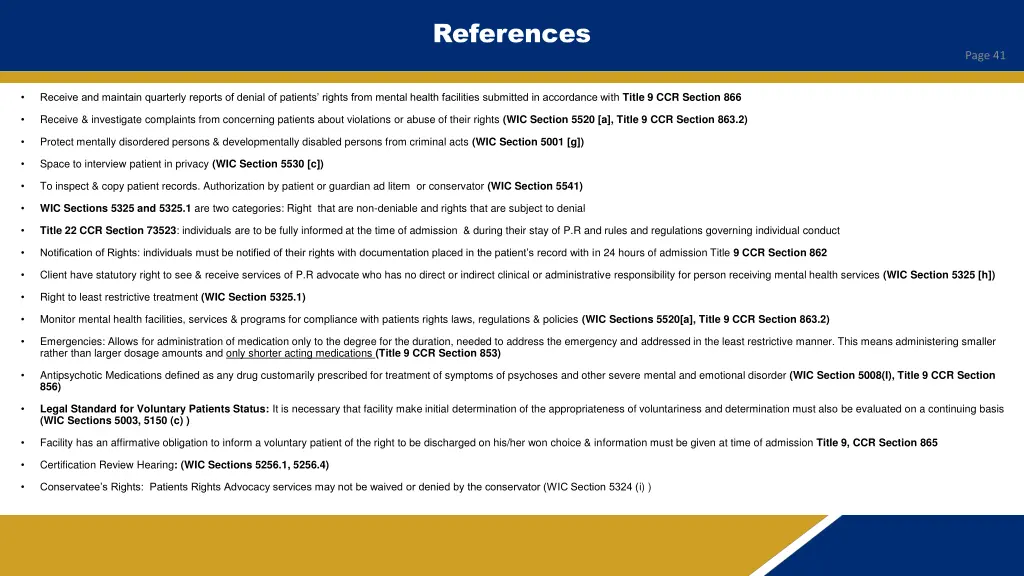 references