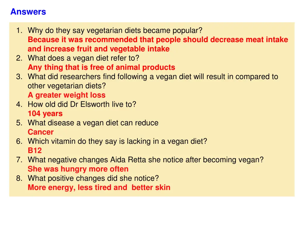 answers 1