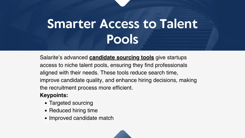 smarter access to talent pools