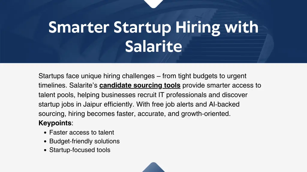 smarter startup hiring with salarite