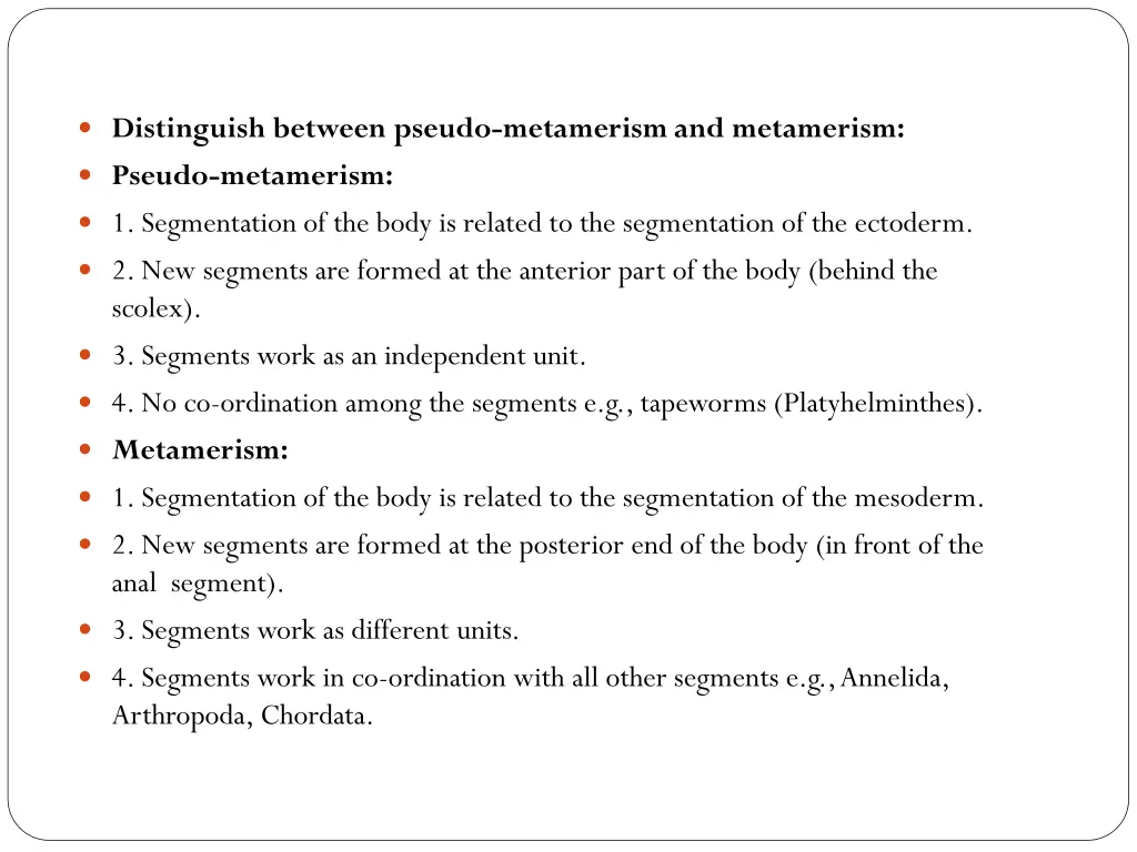 distinguish between pseudo metamerism