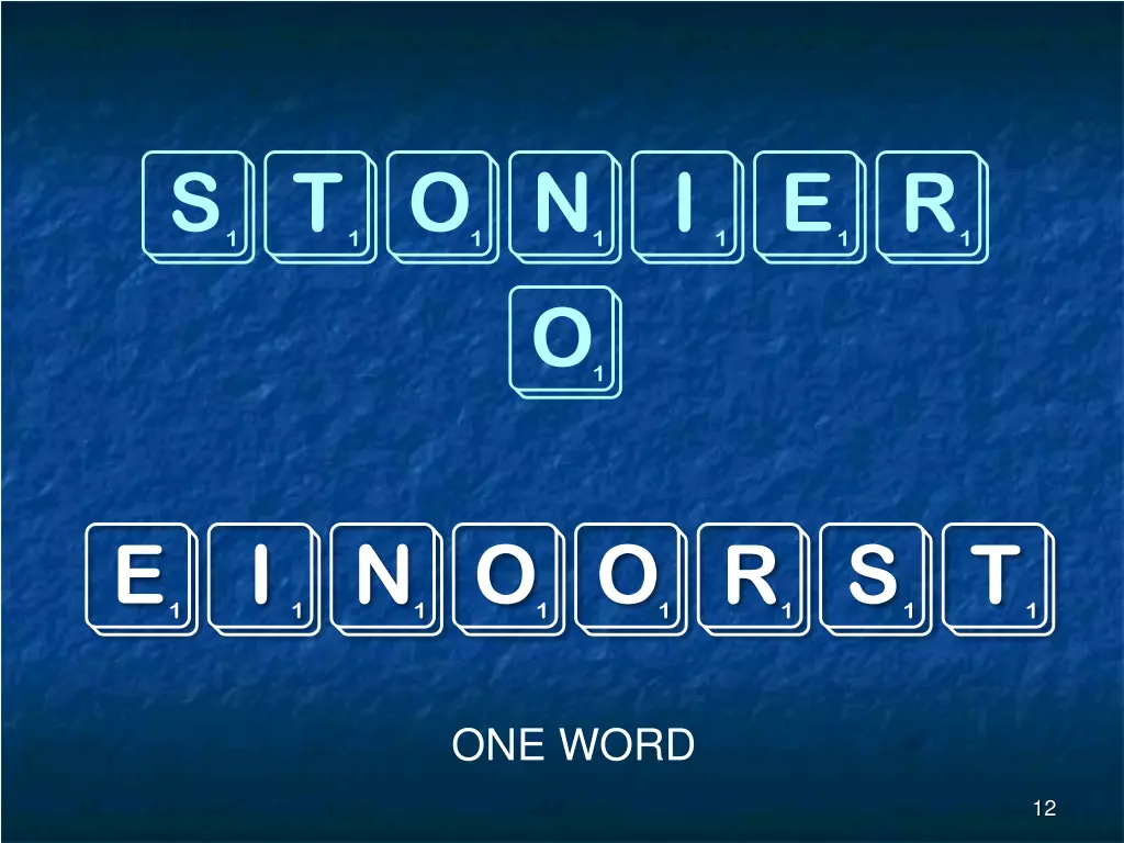 stonier o