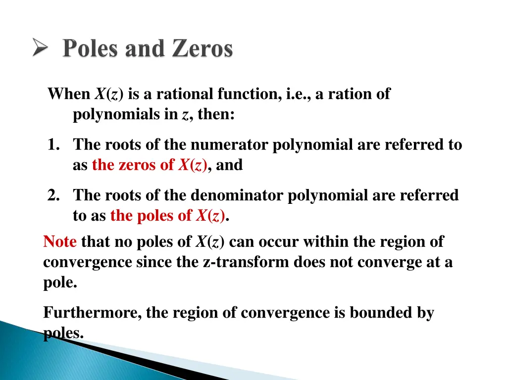 when x z is a rational function i e a ration