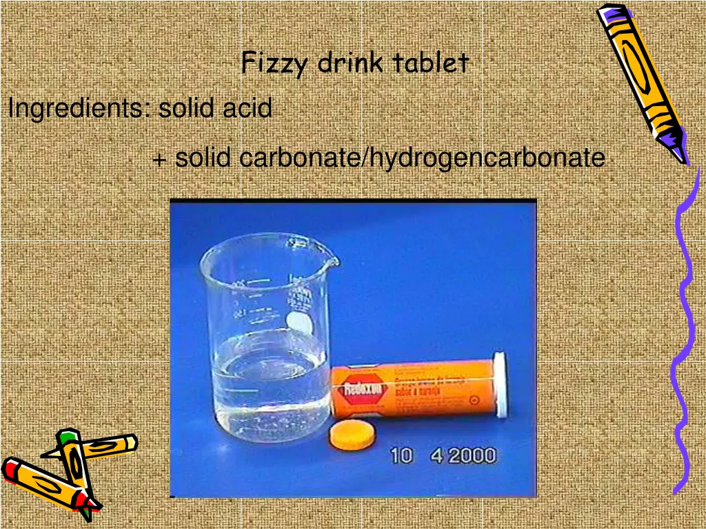 fizzy drink tablet