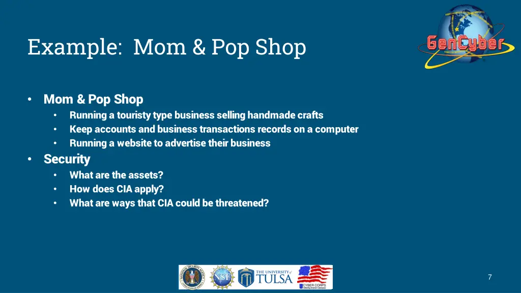 example mom pop shop