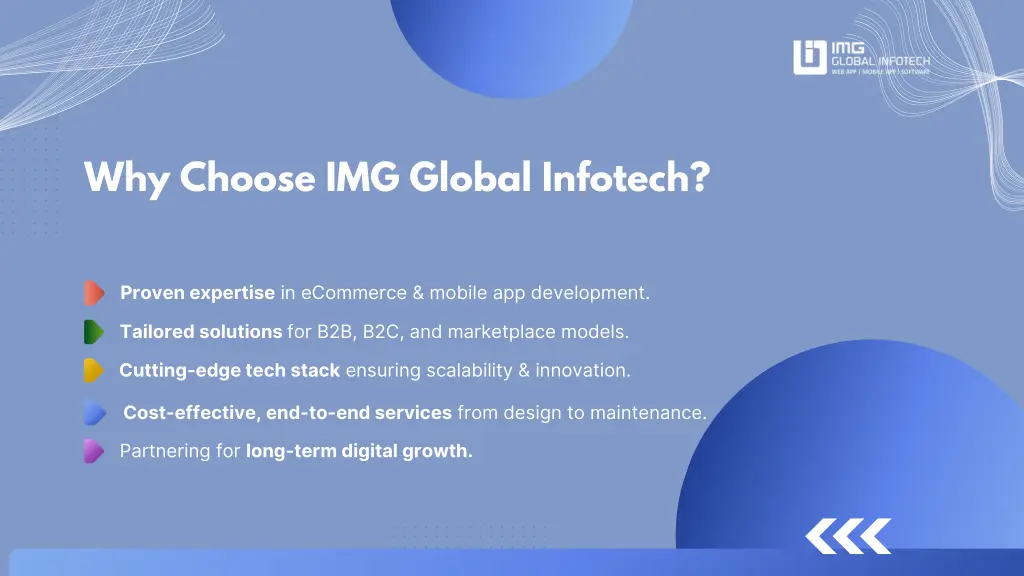 why choose img global infotech
