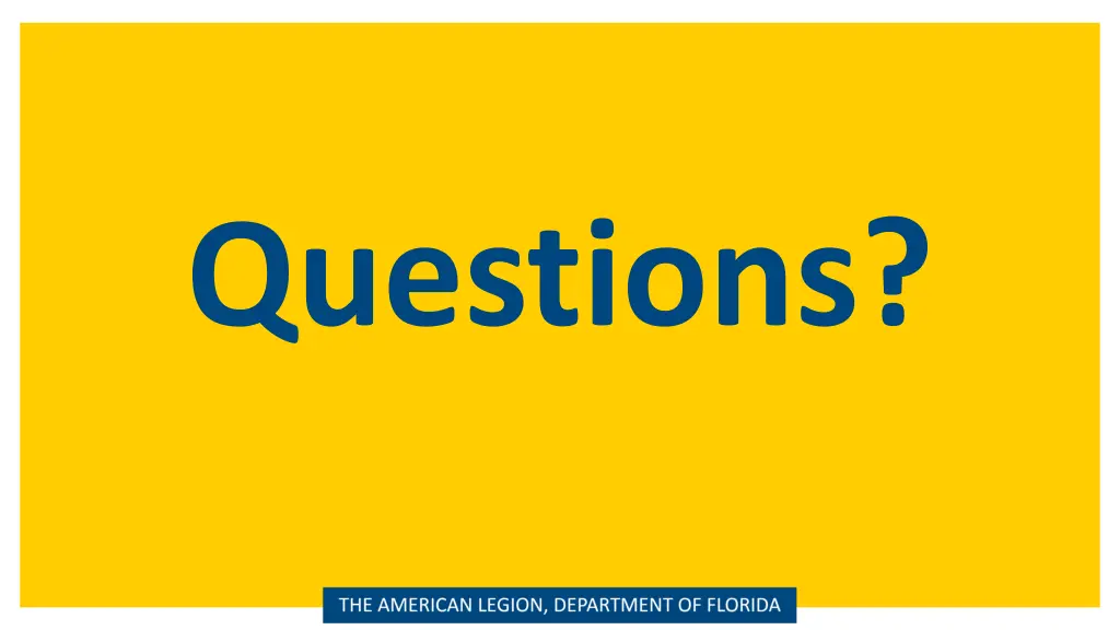 questions