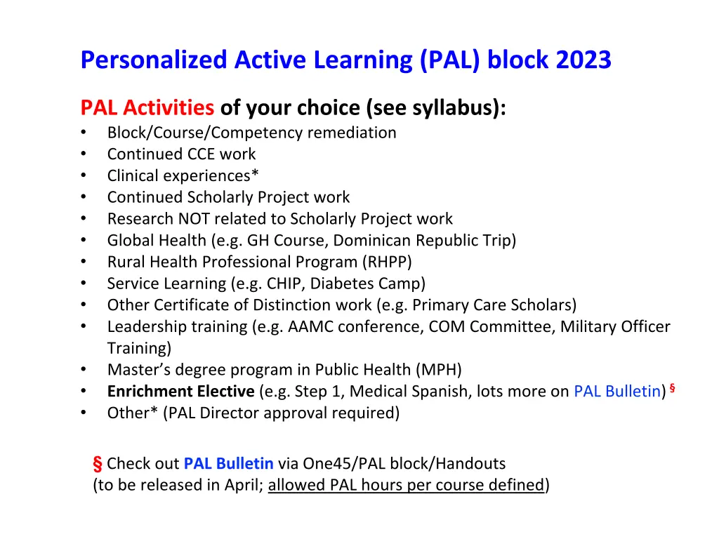 personalized active learning pal block 2023 5