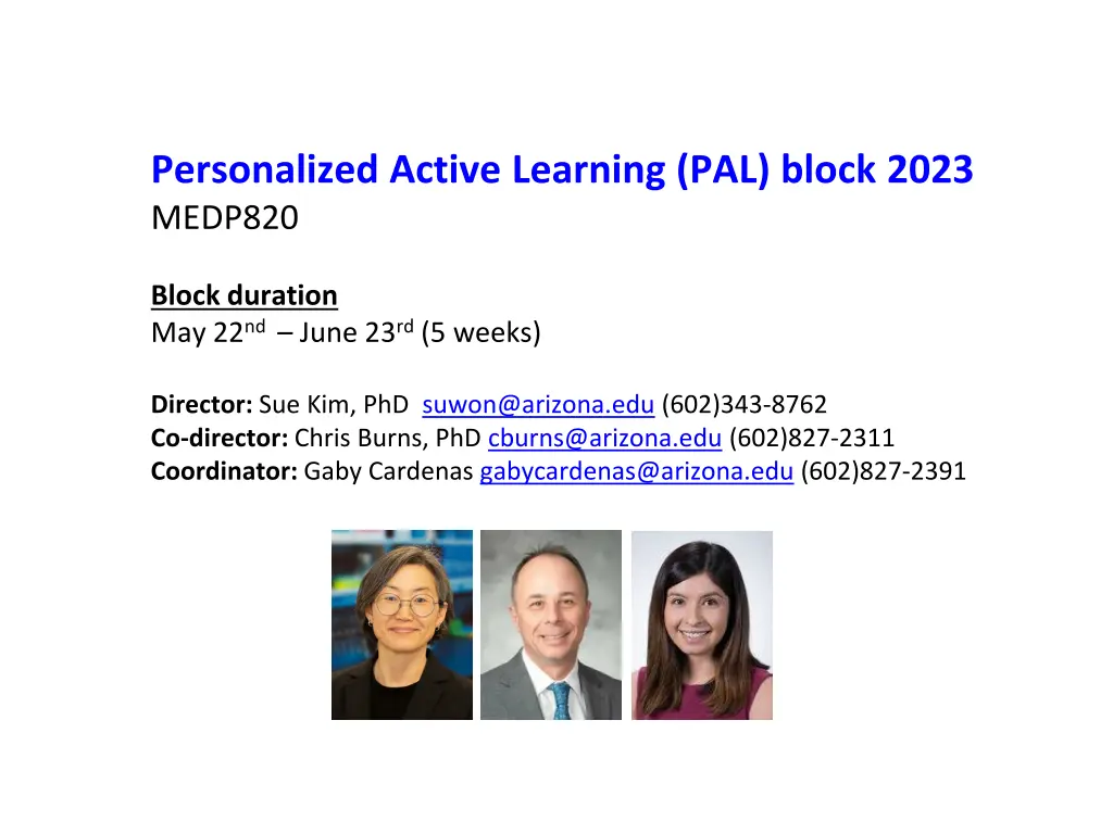 personalized active learning pal block 2023