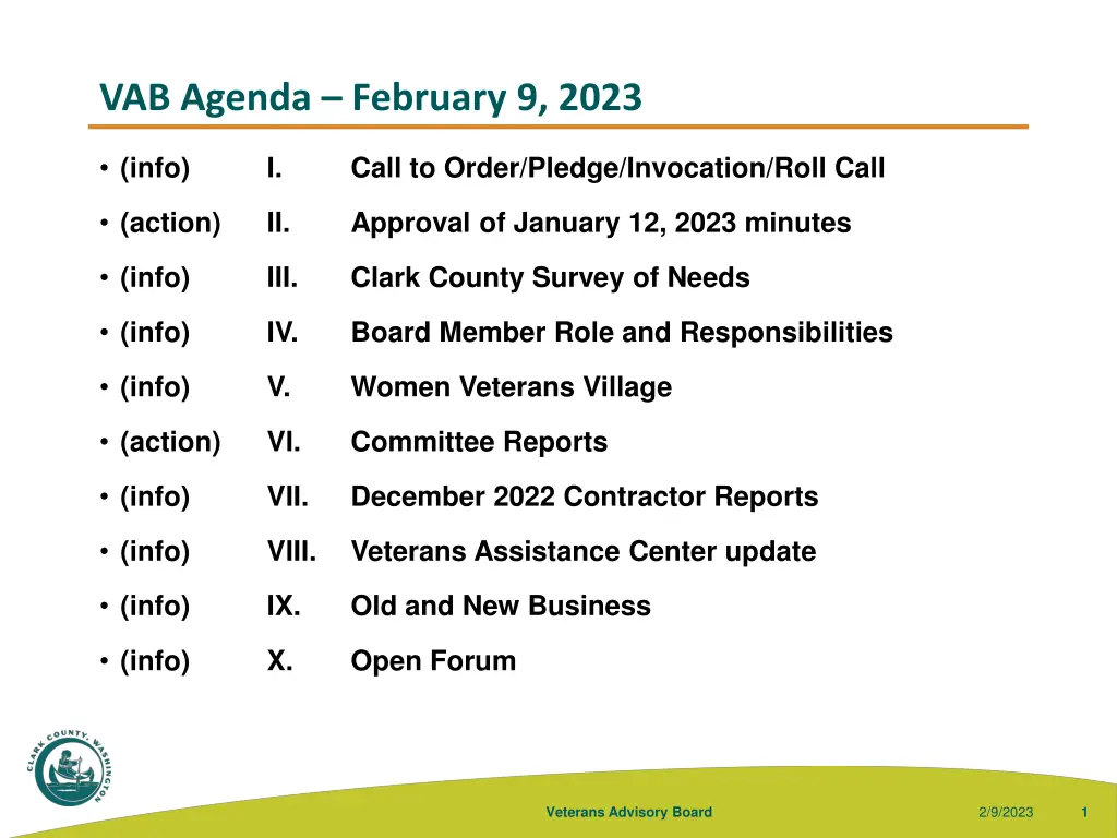 vab agenda february 9 2023