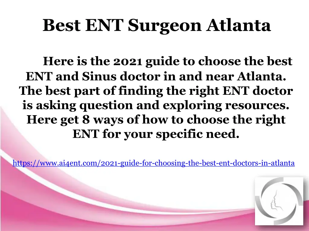 best ent surgeon atlanta