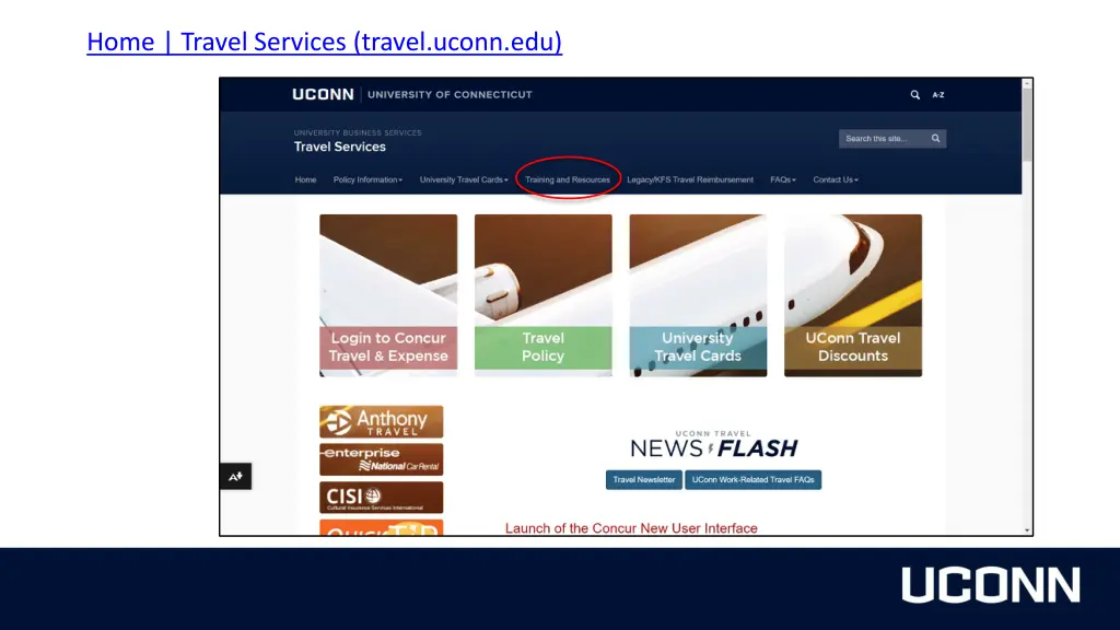 home travel services travel uconn edu
