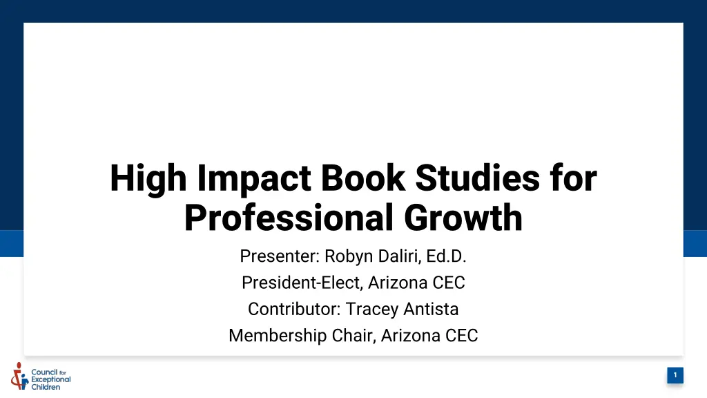 high impact book studies for professional growth