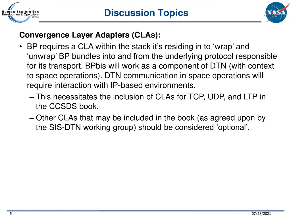 discussion topics