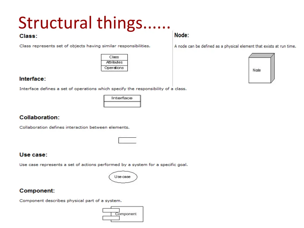 structural things