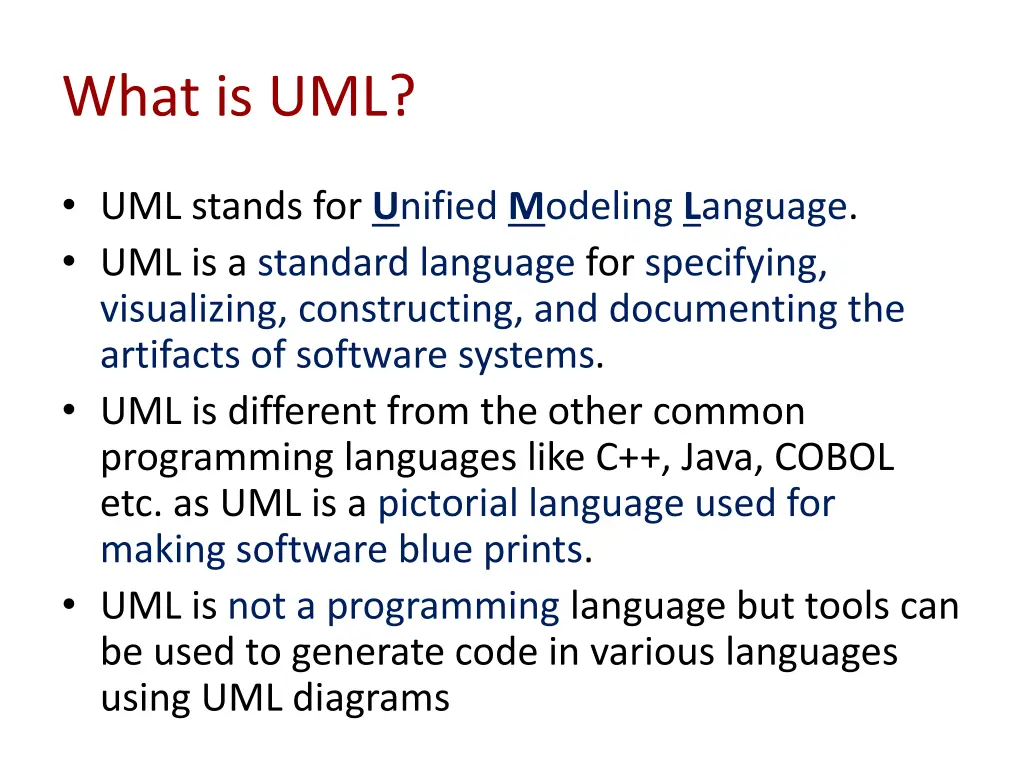 what is uml