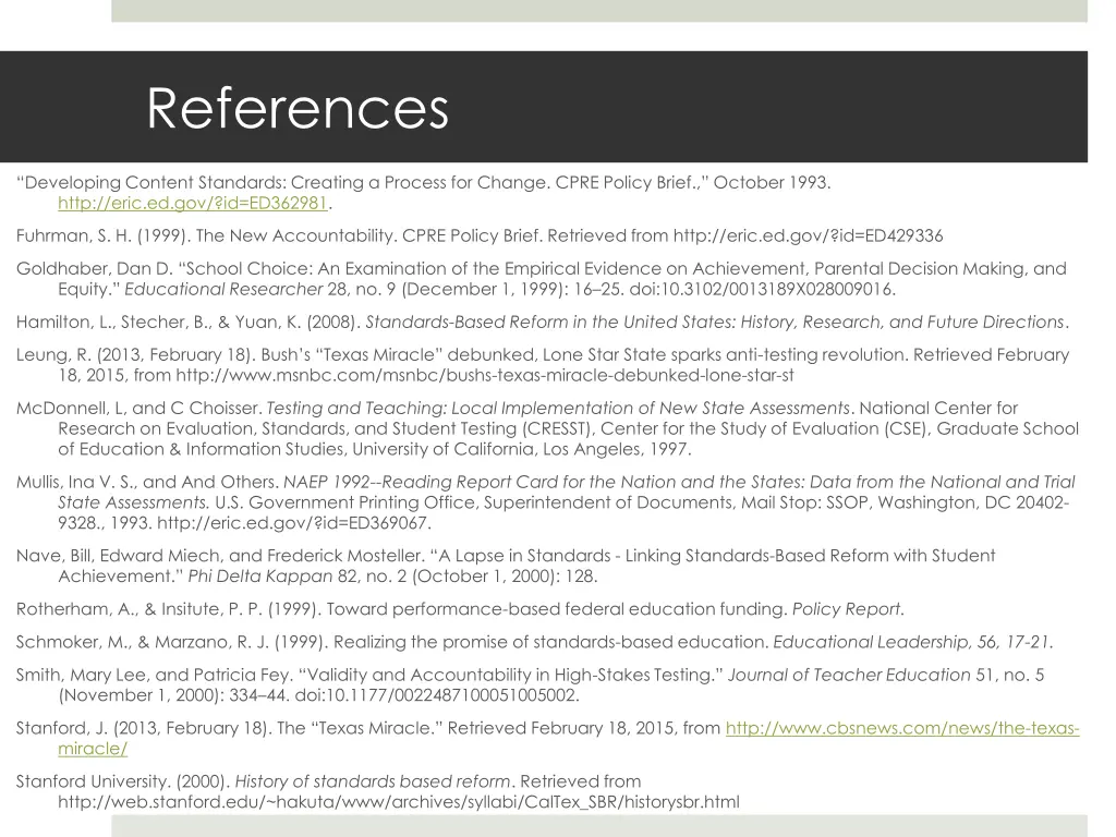 references