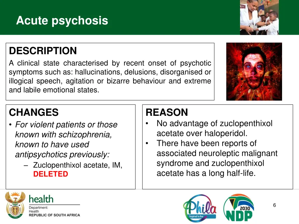 acute psychosis