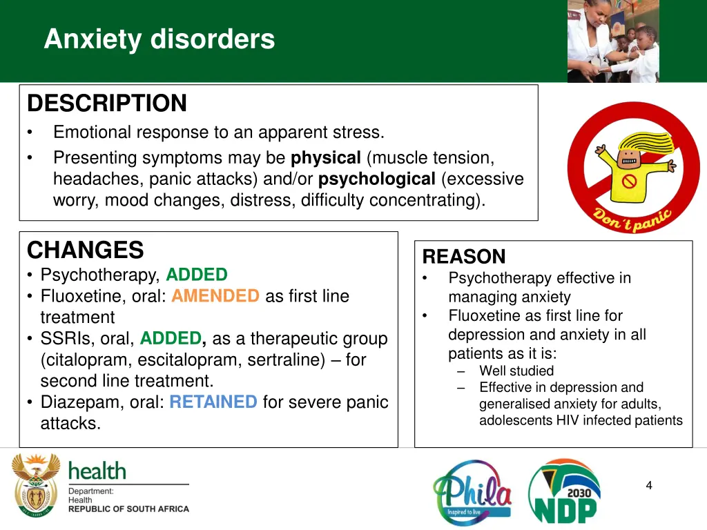 anxiety disorders