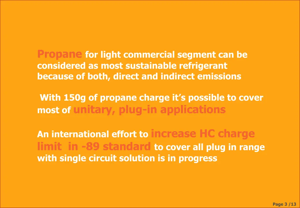propane for light commercial segment