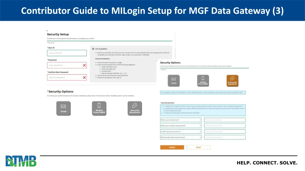 contributor guide to milogin setup for mgf data 2
