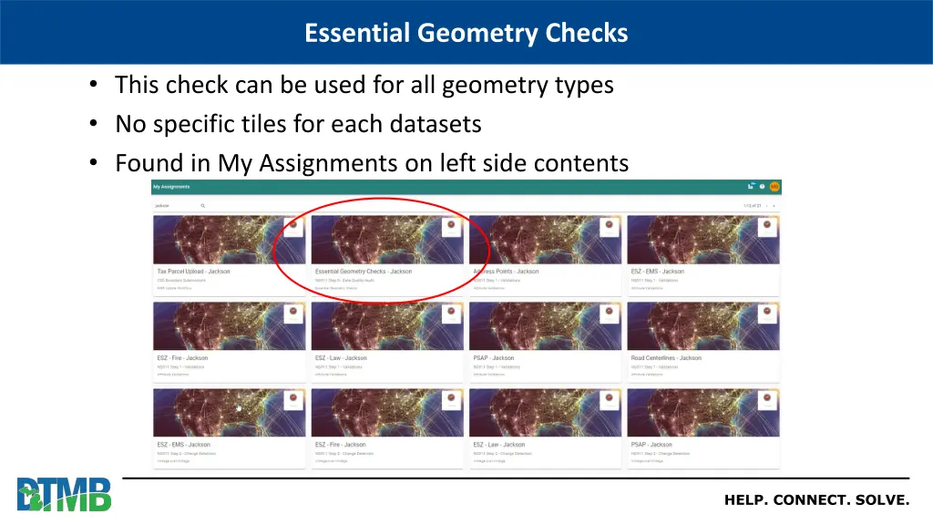 essential geometry checks