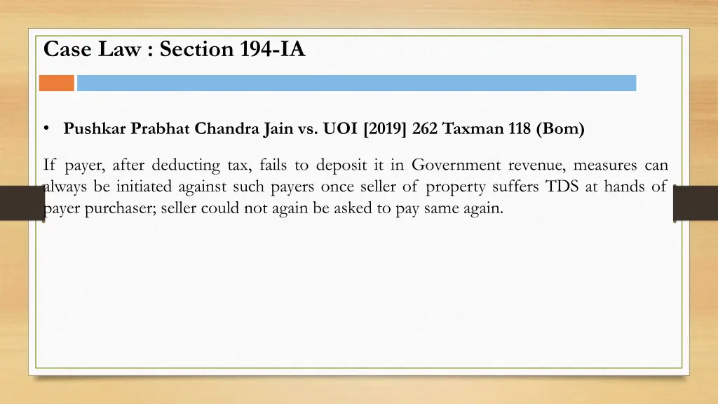case law section 194 ia
