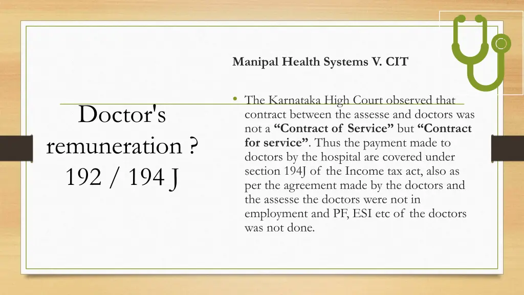 manipal health systems v cit