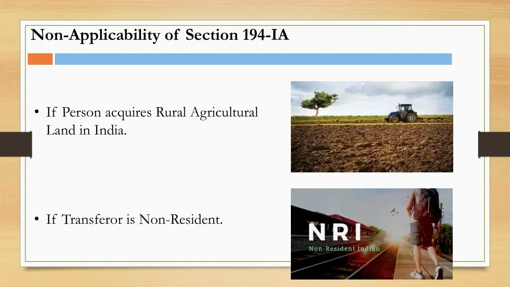 non applicability of section 194 ia