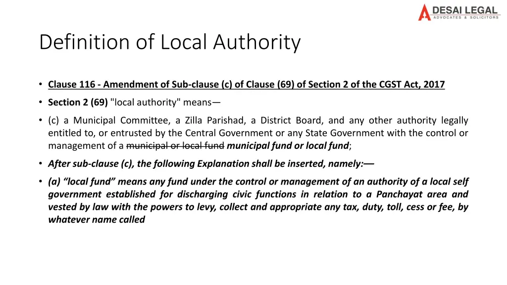 definition of local authority