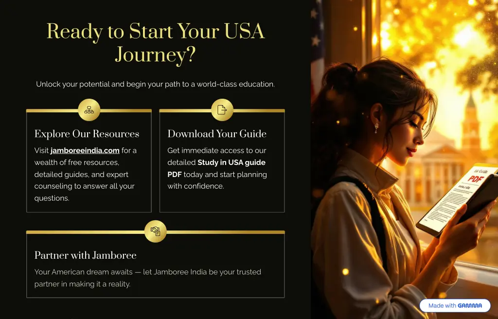 ready to start your usa journey