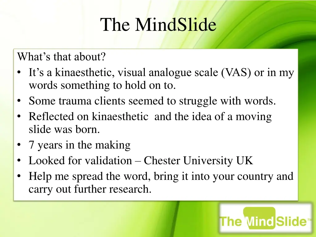 the mindslide 1