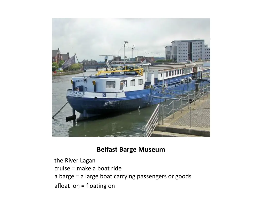 belfast barge museum