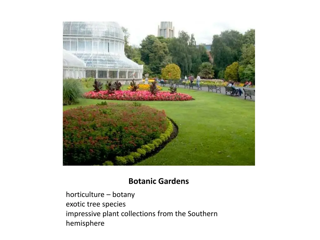 botanic gardens