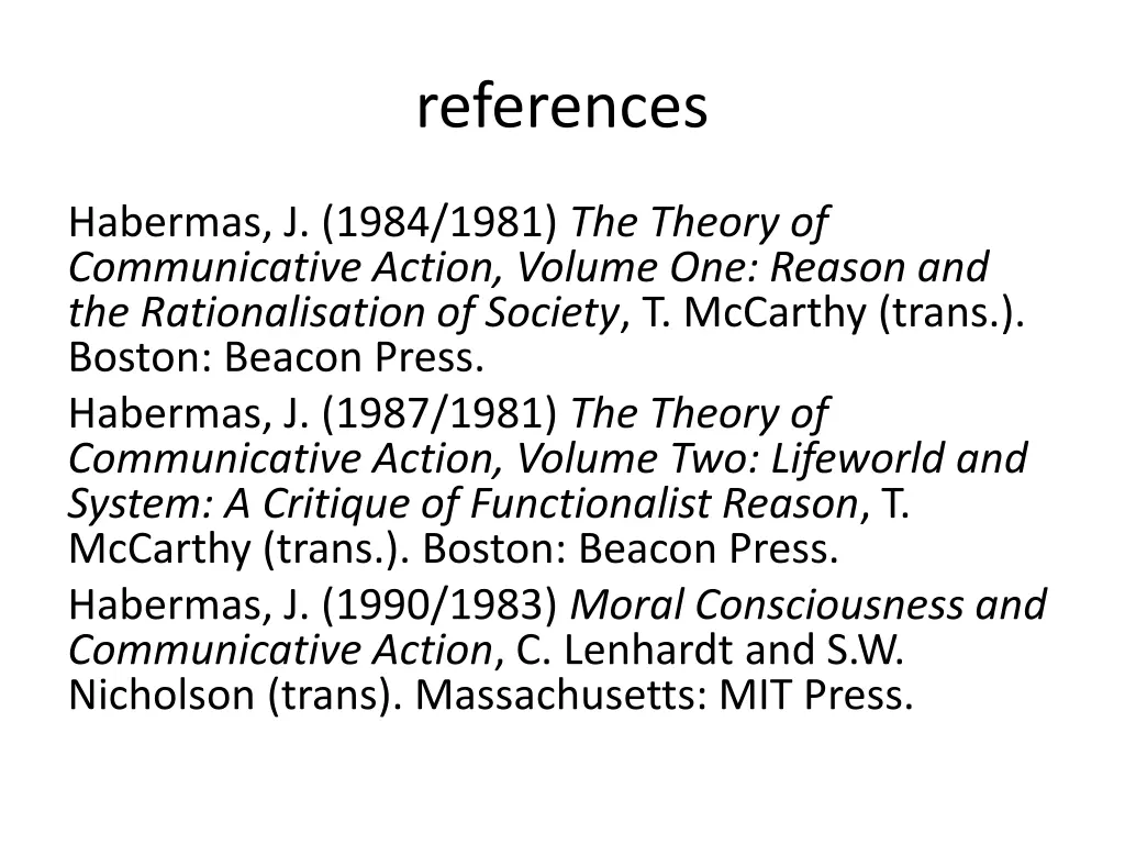 references