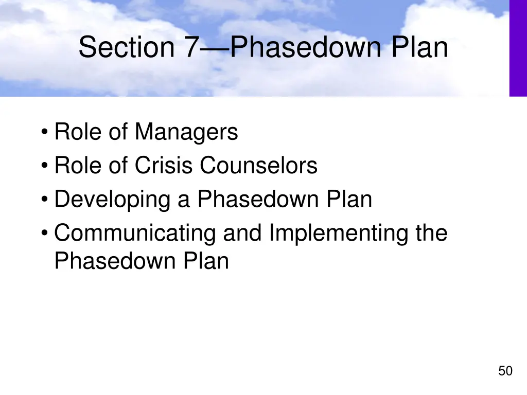 section 7 phasedown plan