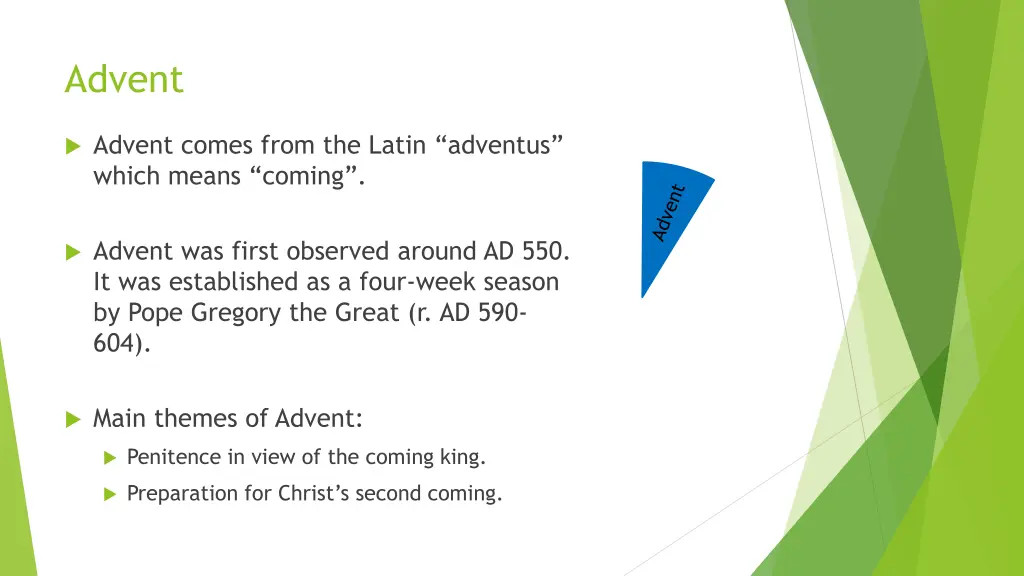 advent 1