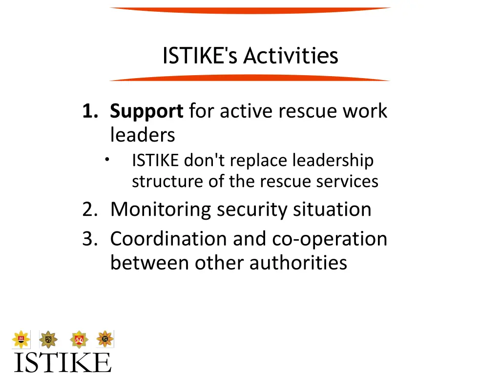 istike s activities