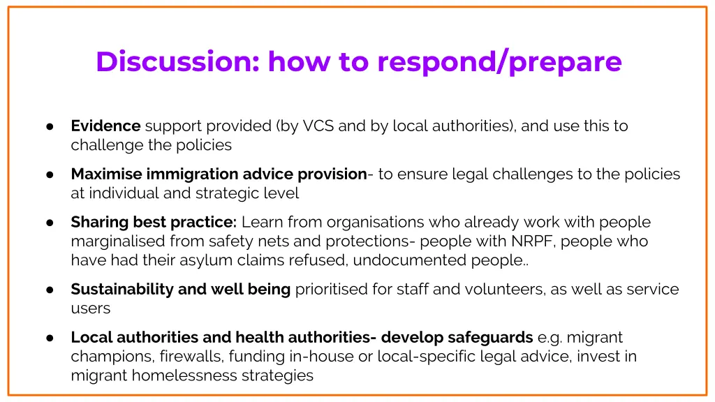 discussion how to respond prepare
