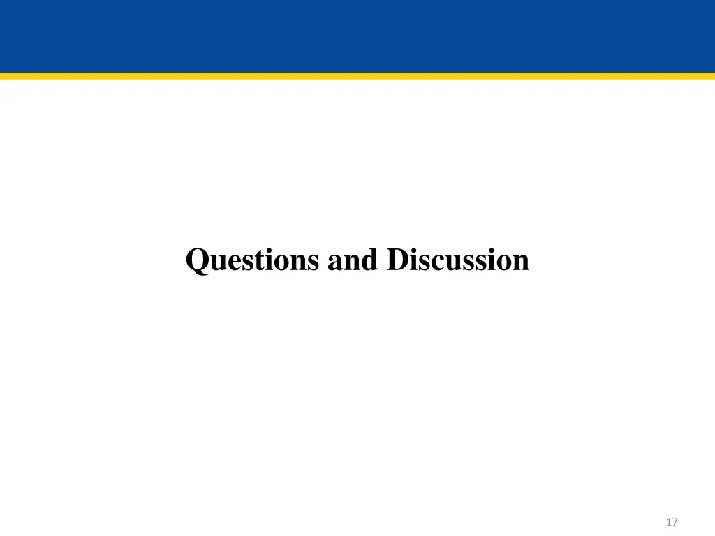 questions and discussion