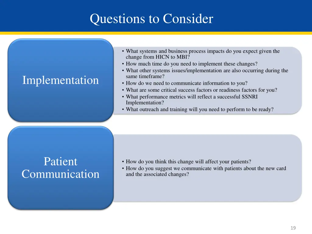 questions to consider 1