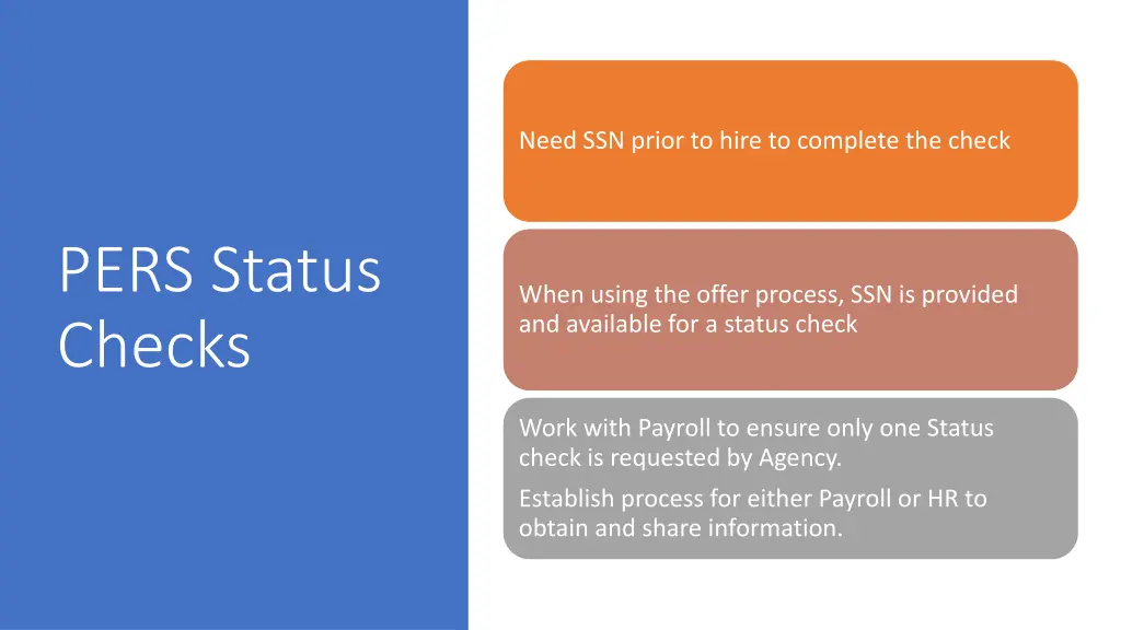 need ssn prior to hire to complete the check