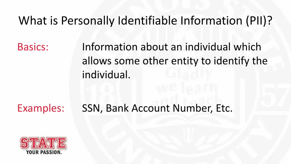 what is personally identifiable information pii