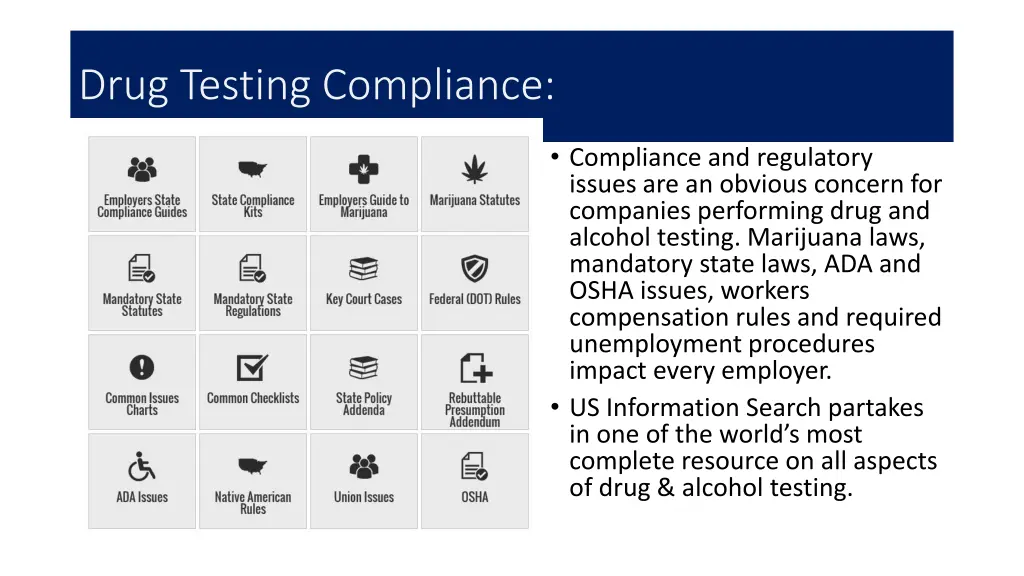 drug testing compliance