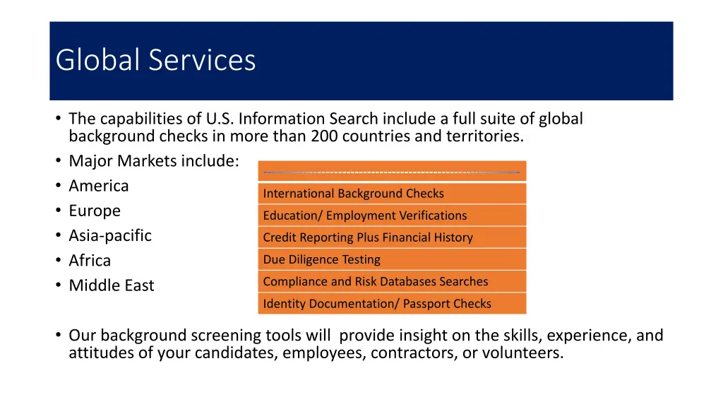 global services