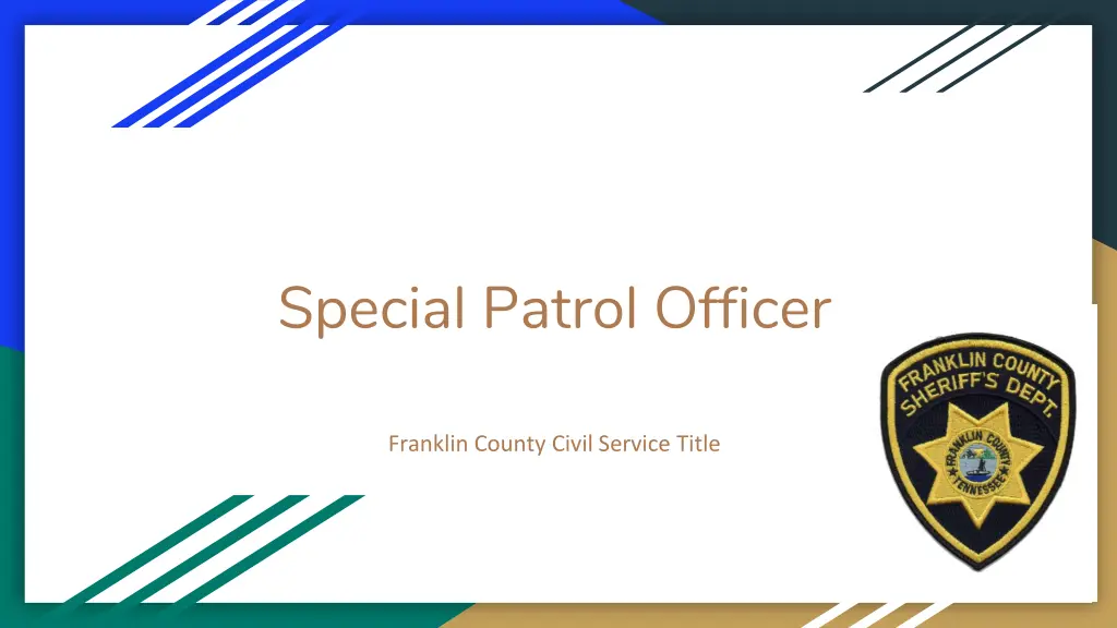 special patrol officer