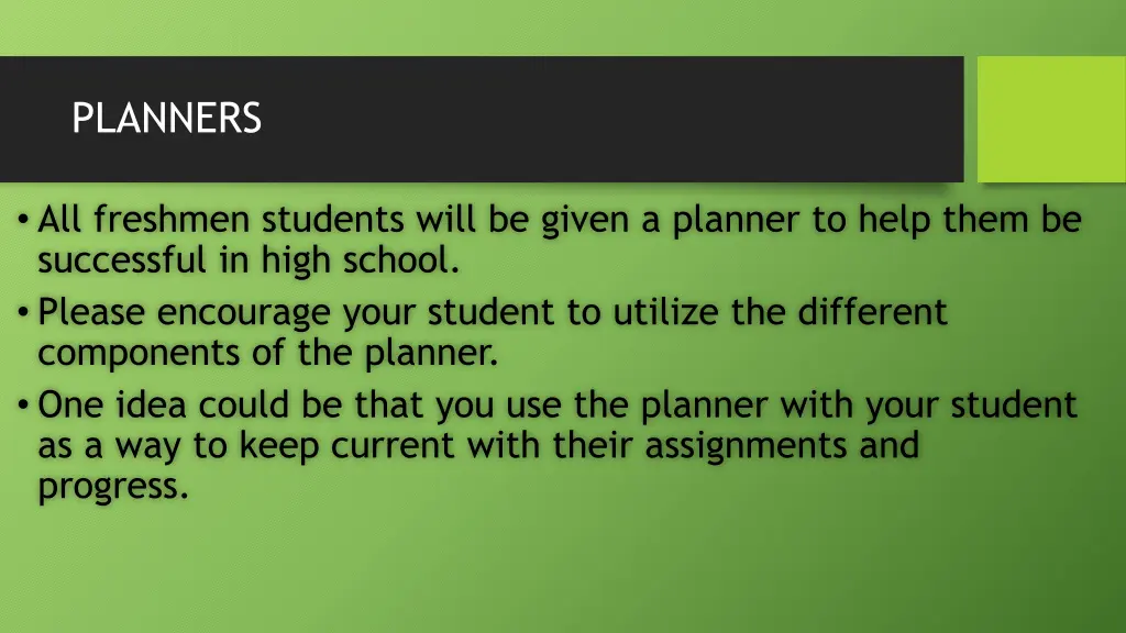 planners