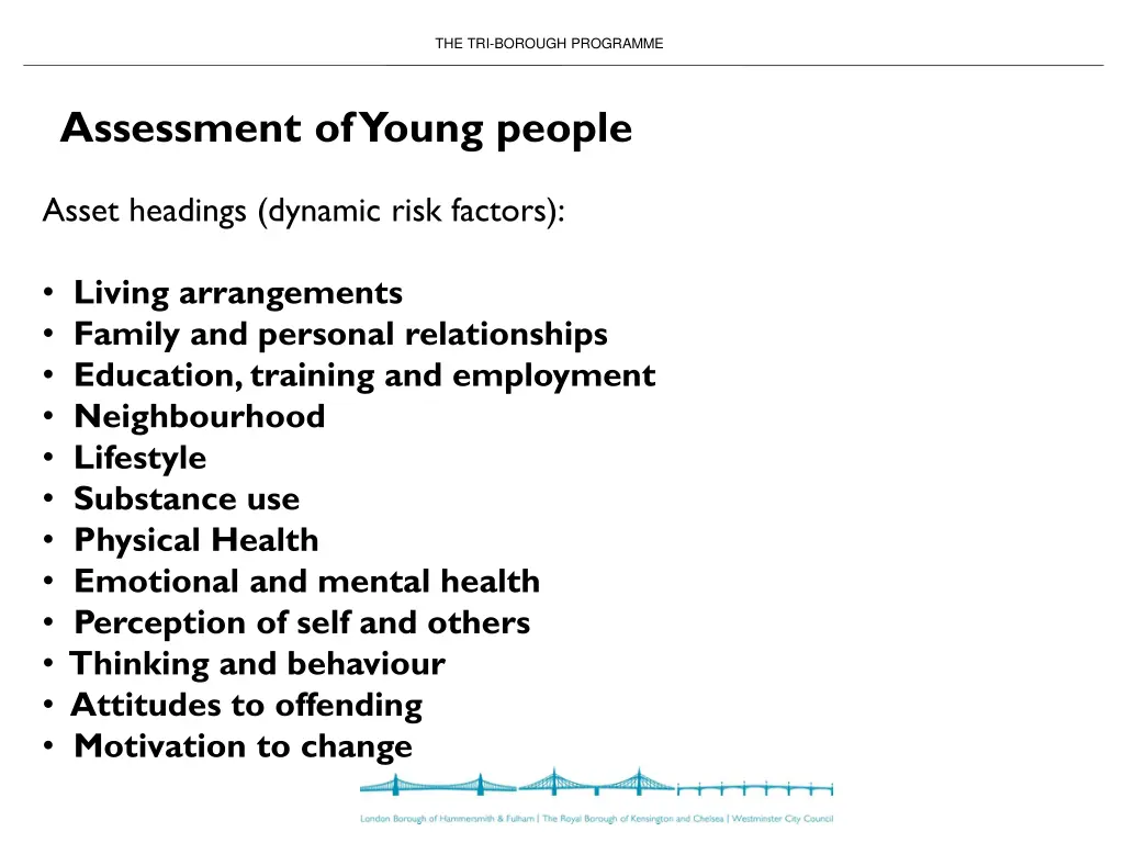 the tri borough programme 10